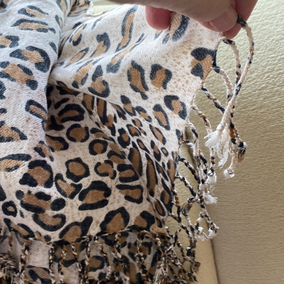 Three fabric scarves. Never worn. Lightweight and soft. - Picture 8 of 8